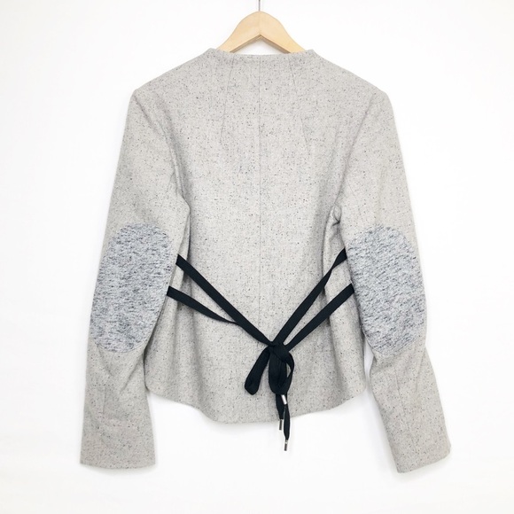 Derek lam 10 Crosby Gray tweed jacket - Picture 2 of 10